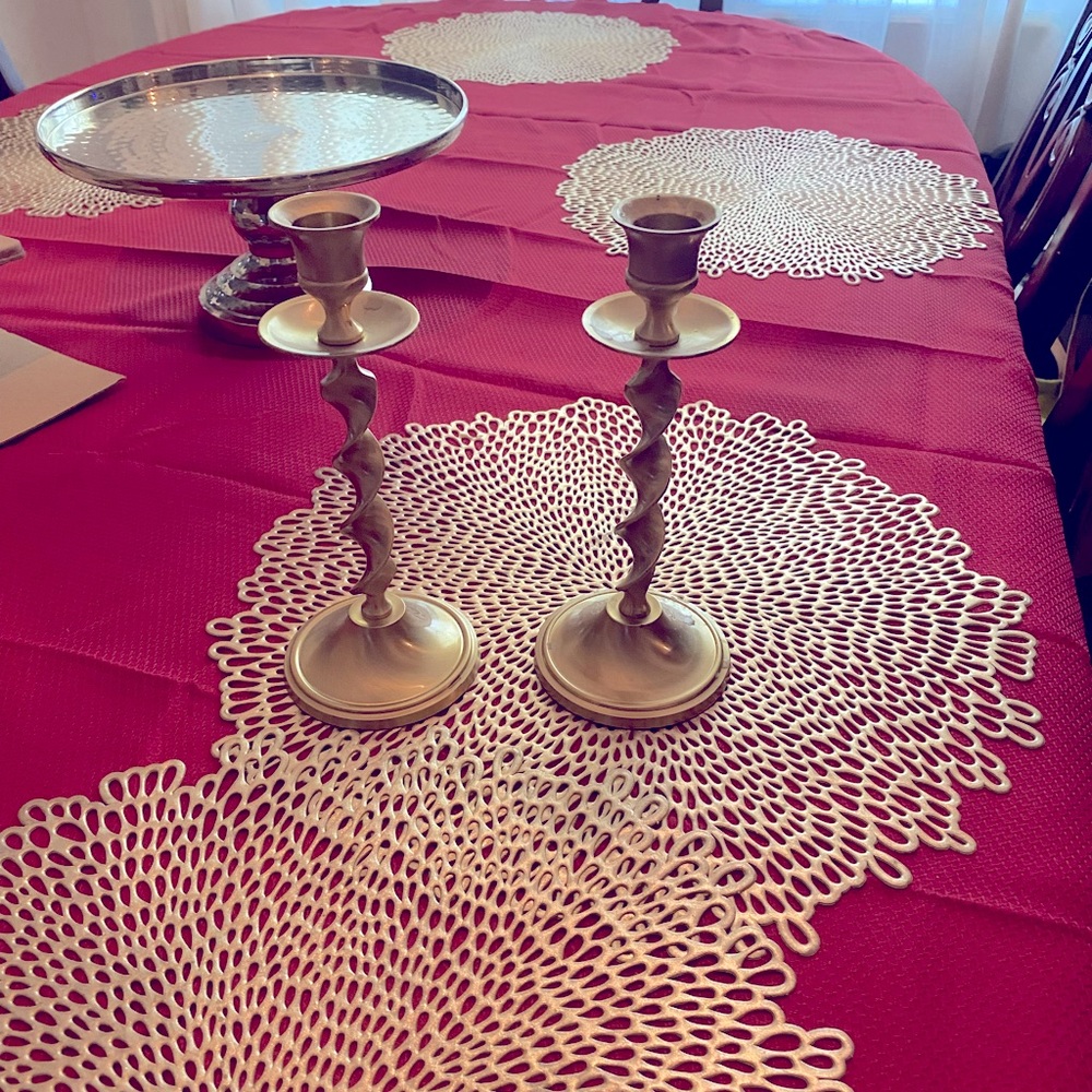 Brass Candle Holders